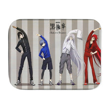 Load image into Gallery viewer, Black Butler Sherpa Blanket
