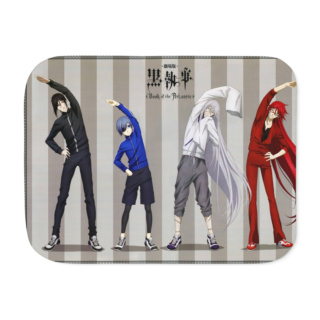 Black Butler Sherpa Blanket