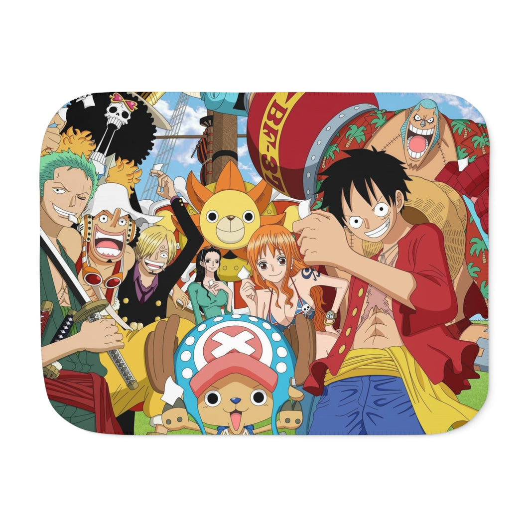 Luffy's crew Sherpa Blanket