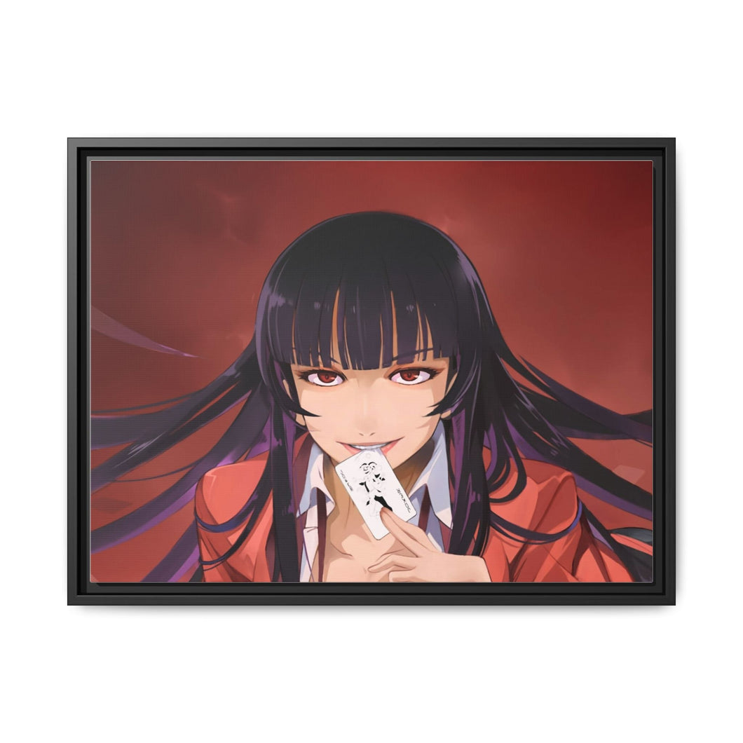 Anime Kakegurui Canvas Framed Art Print