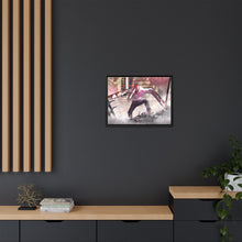 Load image into Gallery viewer, Anime Chainsaw Man Canvas Framed Art Print
