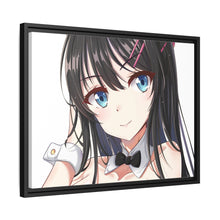 Load image into Gallery viewer, Rascal Does Not Dream Of Bunny Girl Senpai Canvas Framed Art Print
