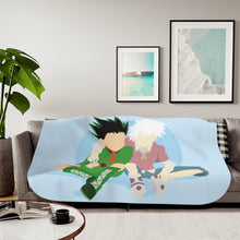 Load image into Gallery viewer, Anime Hunter x Hunter Sherpa Blanket
