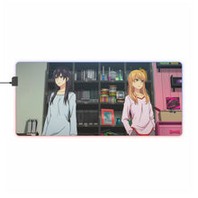 Load image into Gallery viewer, Citrus Yuzu Aihara, Mei Aihara RGB LED Mouse Pad (Desk Mat)
