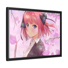Load image into Gallery viewer, The Quintessential Quintuplets Nino Nakano Canvas Framed Art Print
