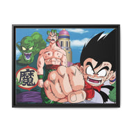 King Piccolo Canvas Framed Art Print