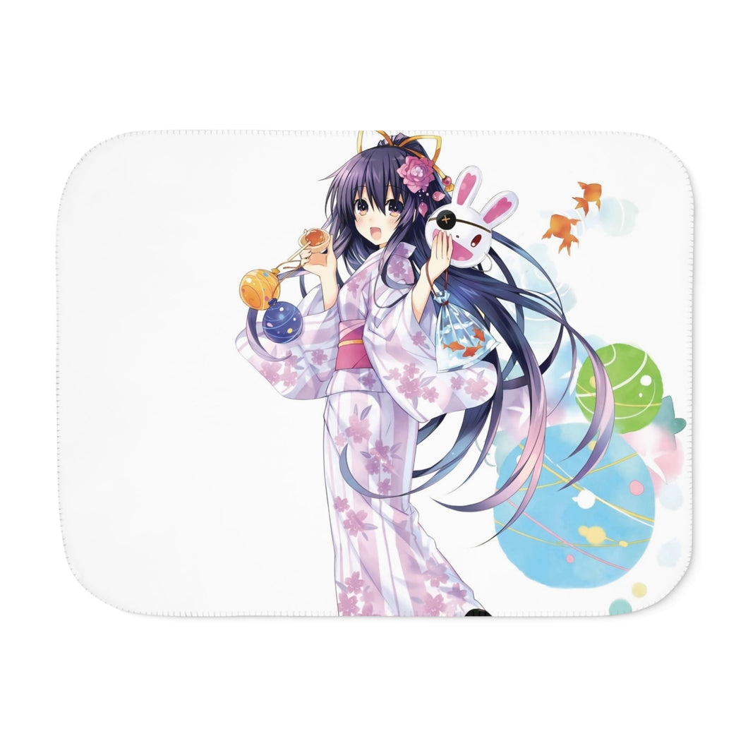 Tohka Yatogami Sherpa Blanket