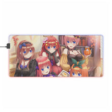 Load image into Gallery viewer, The Quintessential Quintuplets RGB LED Mouse Pad (Desk Mat)
