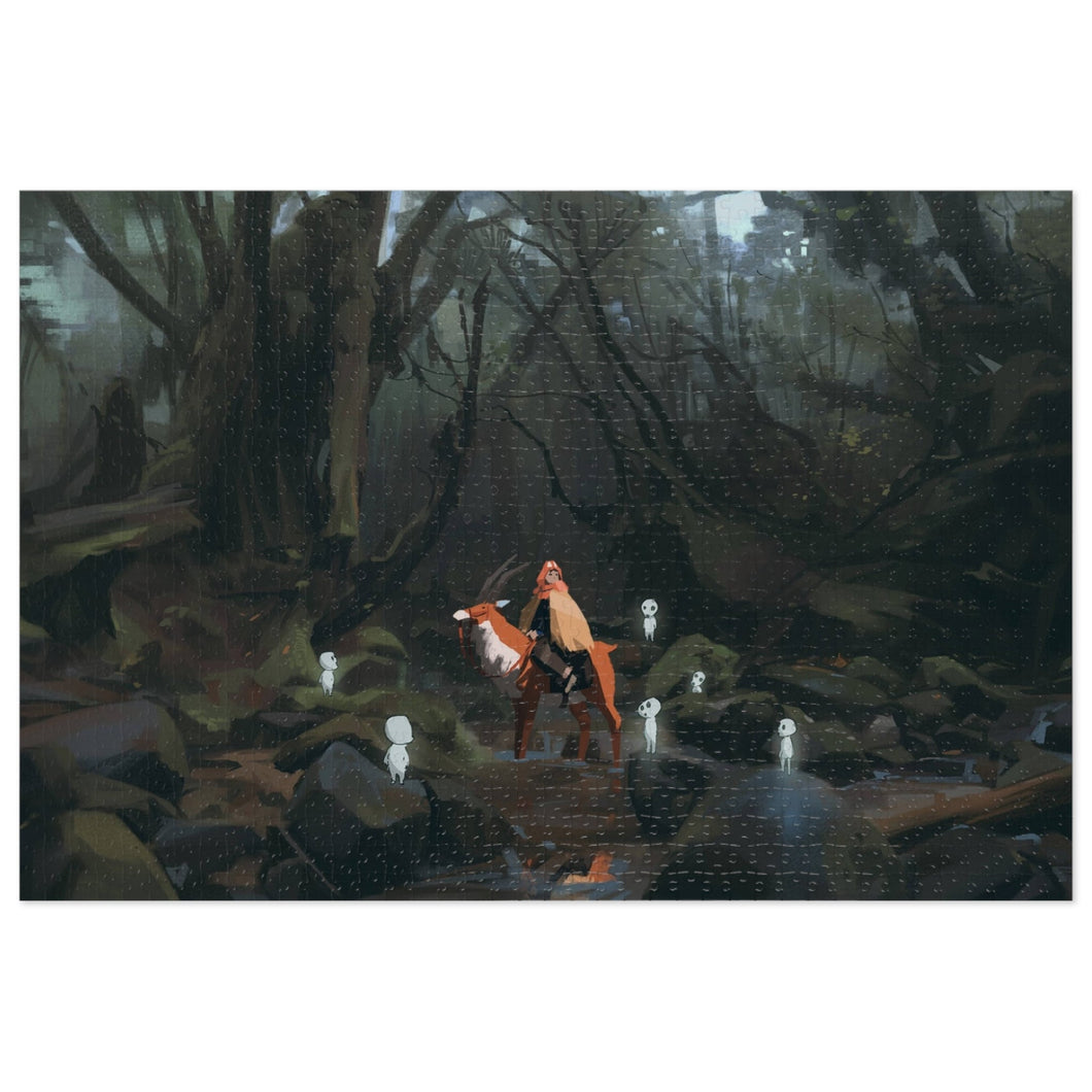 Anime Princess Mononoke Jigsaw Puzzle