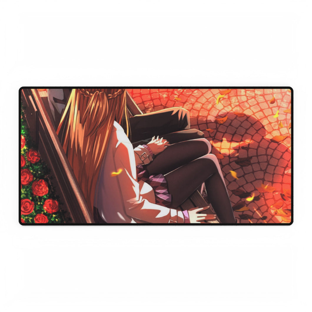 Asuna and Kirito (Watch the shadows) Mouse Pad (Desk Mat)