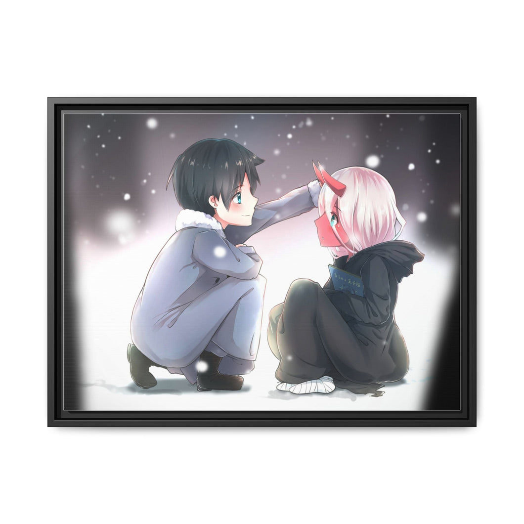 Darling in the FranXX Canvas Framed Art Print