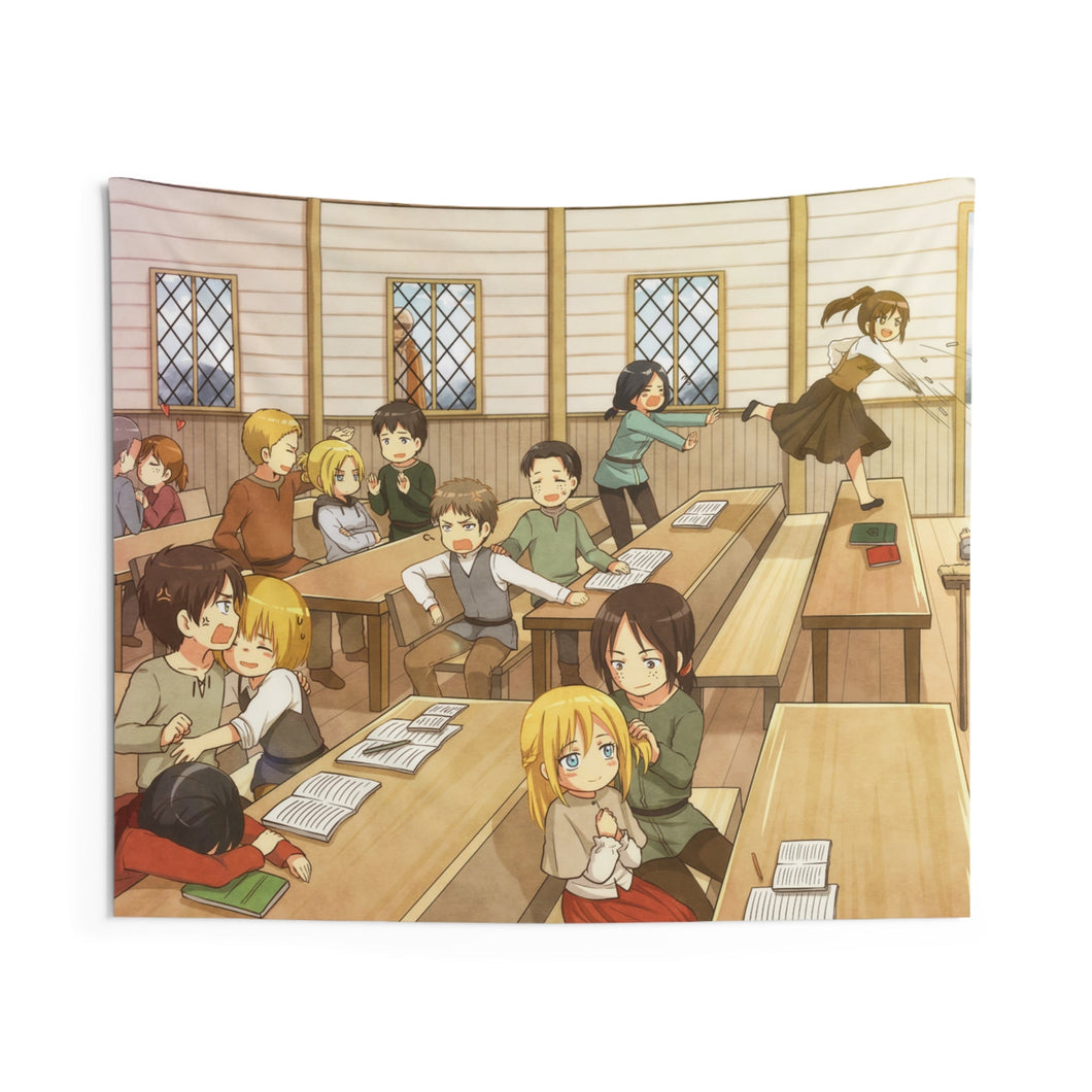 Anime Attack On Titan Indoor Wall Tapestry