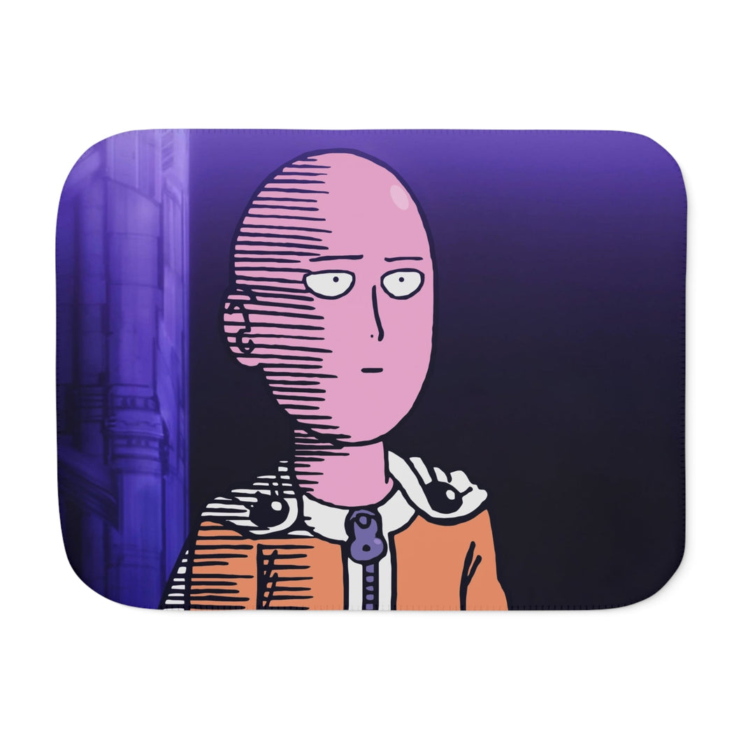 Anime One-Punch Man Sherpa Blanket