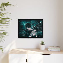 Load image into Gallery viewer, Shinya Kogami Canvas Framed Art Print
