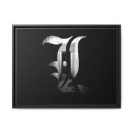 Anime Death Note Canvas Framed Art Print