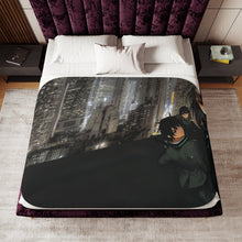 Load image into Gallery viewer, Shinoa, Yu &amp; Yoichi Sherpa Blanket
