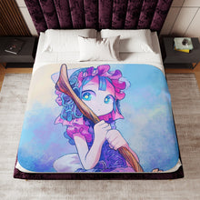 Load image into Gallery viewer, Anime Made In A Sherpa Blanket
