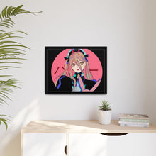 Load image into Gallery viewer, Anime Chainsaw Man Canvas Framed Art Print
