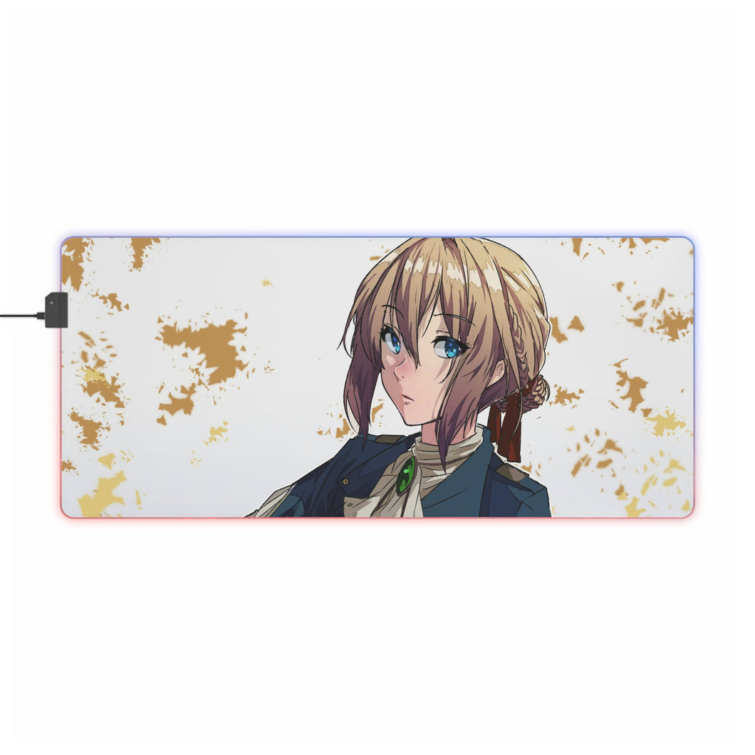 Violet Evergarden RGB LED Mouse Pad (Desk Mat)
