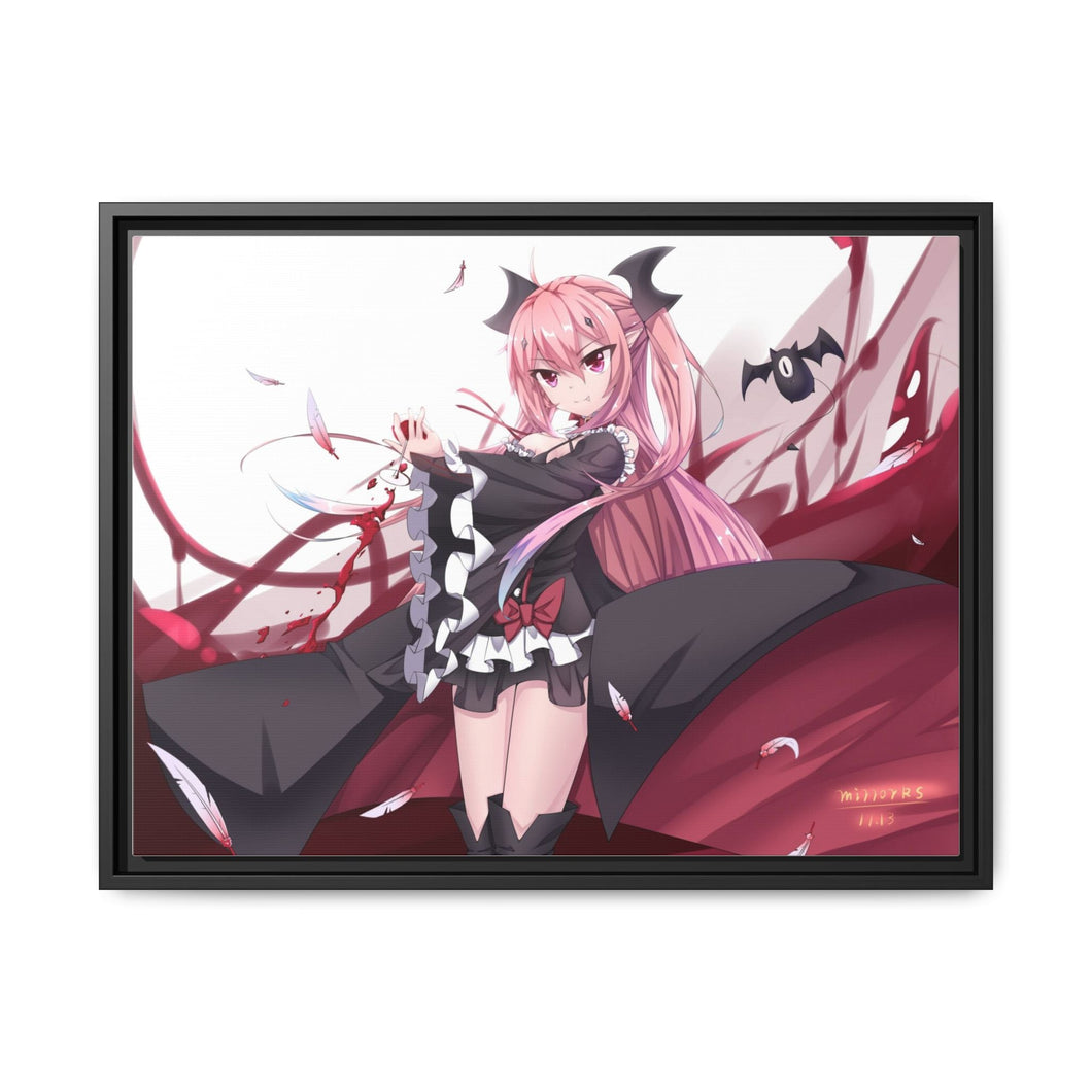 Seraph Of The End Canvas Framed Art Print