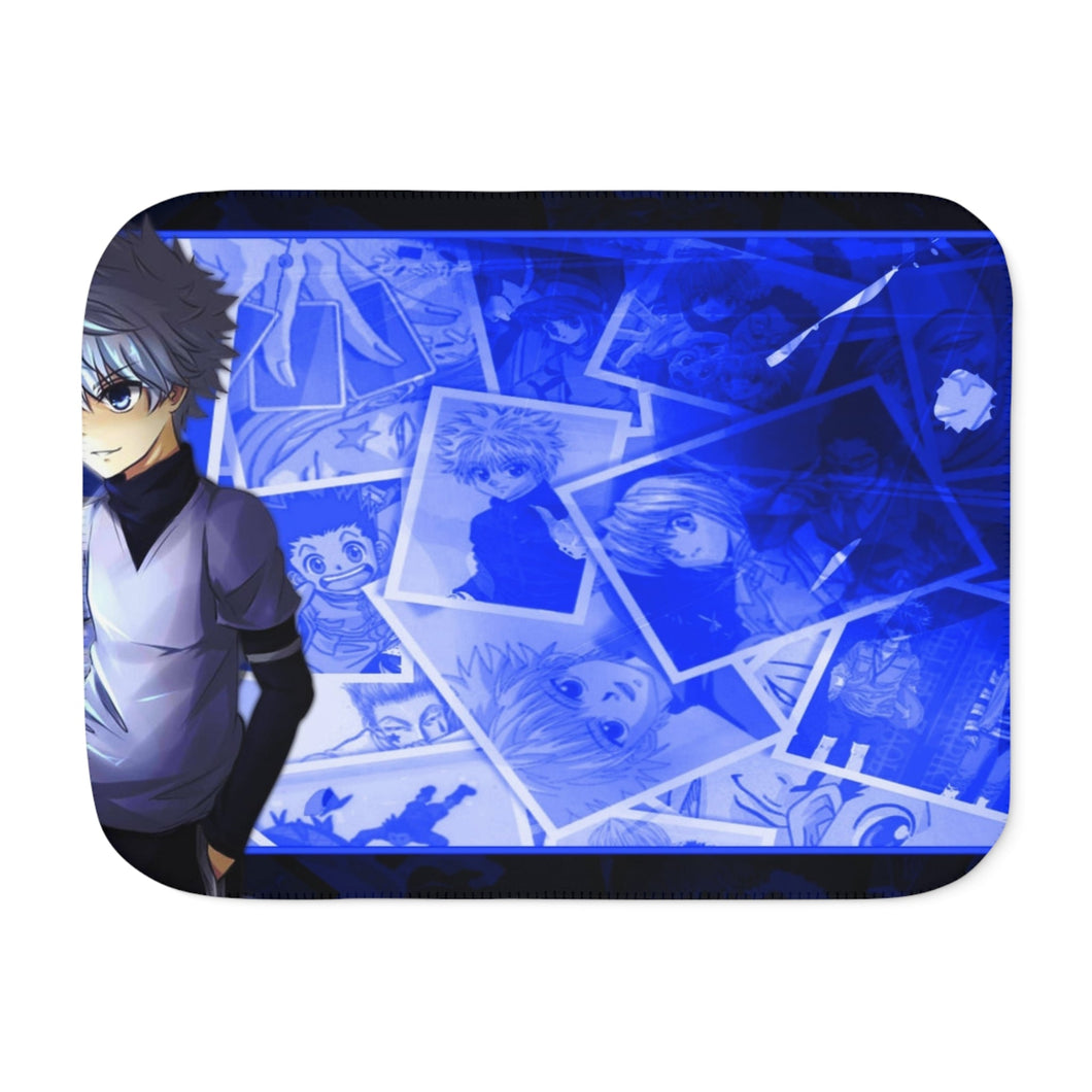 Killua Zoldyck Sherpa Blanket