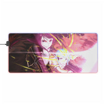 Load image into Gallery viewer, Kirito and Sinon RGB LED Mouse Pad (Desk Mat)
