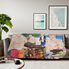 Load image into Gallery viewer, Anime Food Wars: Shokugeki no Soma Sherpa Blanket
