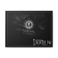 Anime Death Note Canvas Framed Art Print