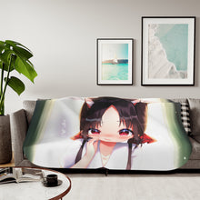 Load image into Gallery viewer, Kaguya Shinomiya Sherpa Blanket
