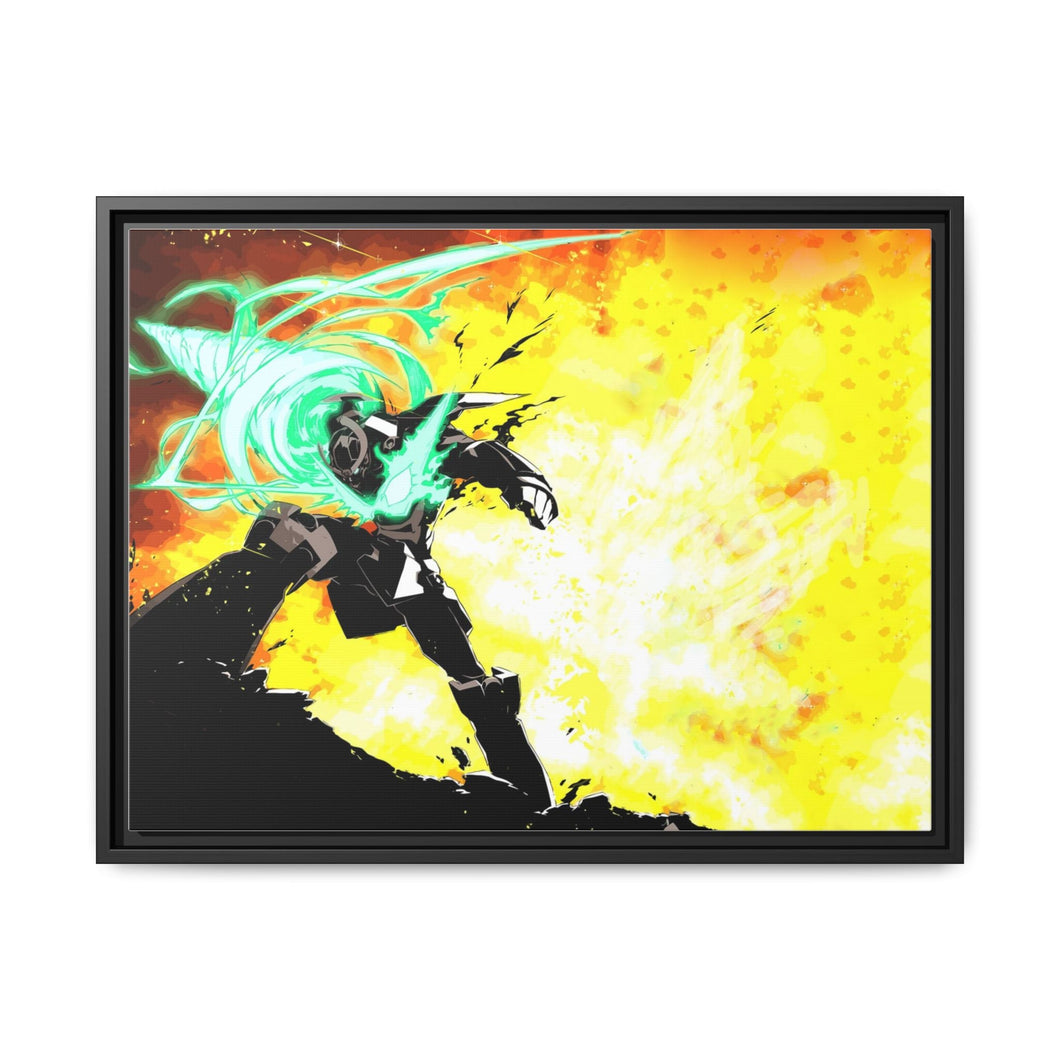 Tengen Toppa Gurren Lagann Canvas Framed Art Print