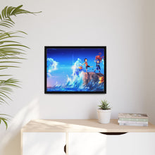 Load image into Gallery viewer, Luffy, Ace and Sabo Canvas Framed Art Print
