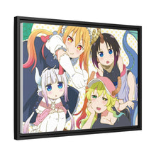 Load image into Gallery viewer, Miss Kobayashi&#39;s Dragon Maid Canvas Framed Art Print
