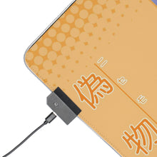 Load image into Gallery viewer, Monogatari (Series) RGB LED Mouse Pad (Desk Mat)
