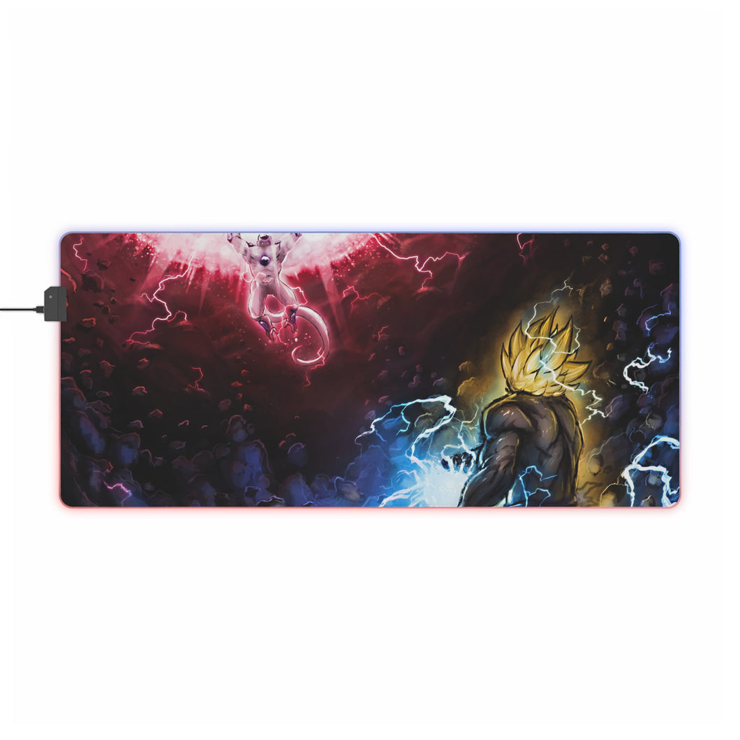 Anime Dragon Ball Z RGB LED Mouse Pad (Desk Mat)