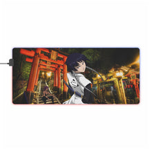 Load image into Gallery viewer, Yoruichi &amp; Soifon RGB LED Mouse Pad (Desk Mat)
