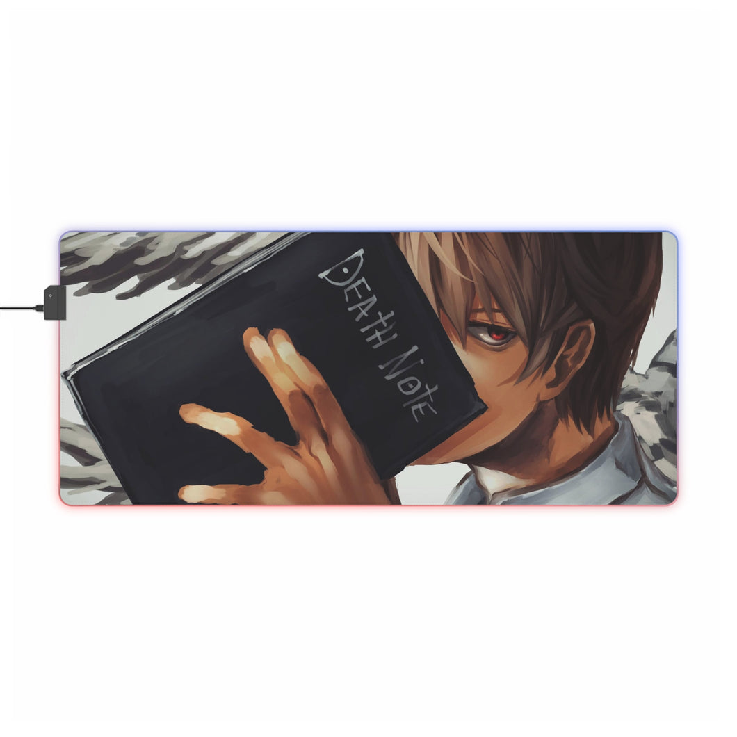 Death Note Light Yagami RGB LED Mouse Pad (Desk Mat)