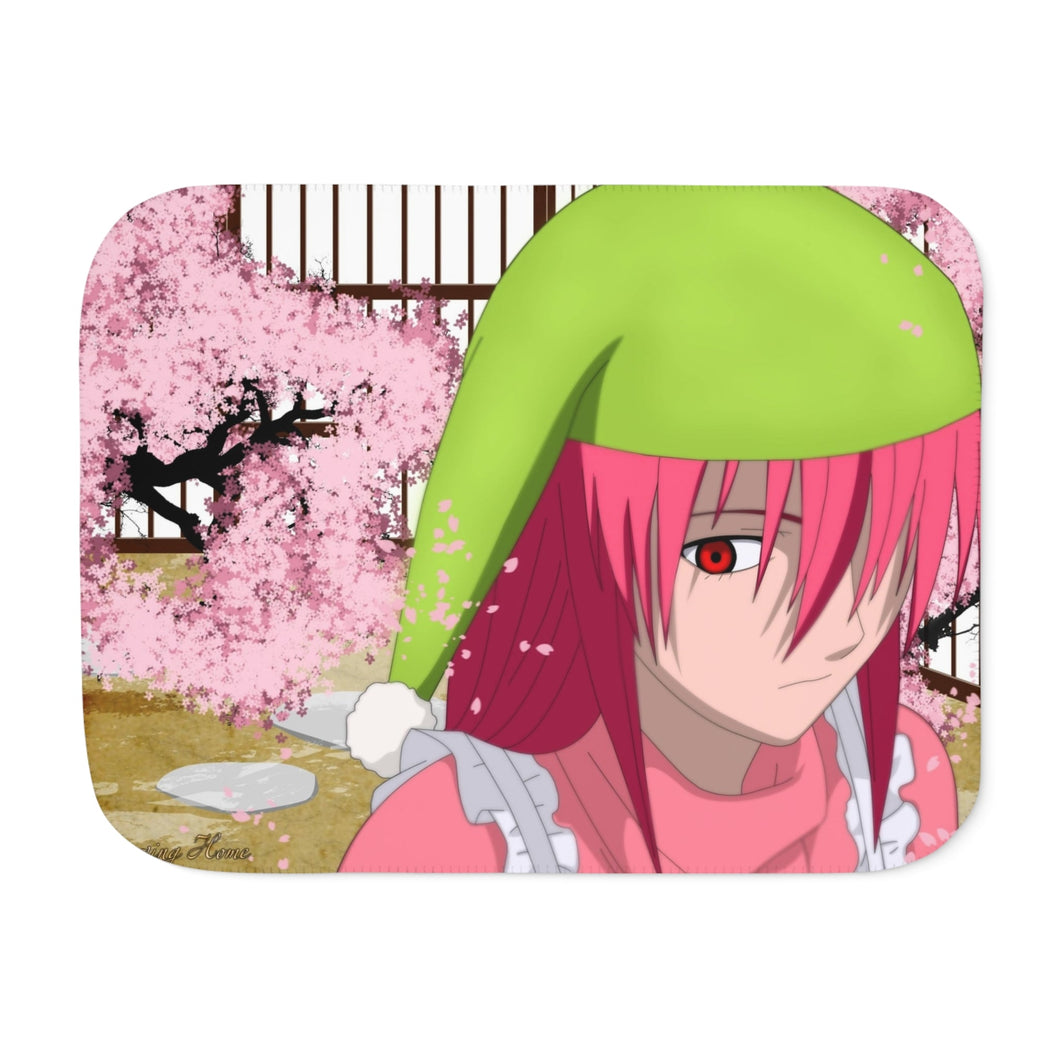 Anime Elfen Lied Sherpa Blanket