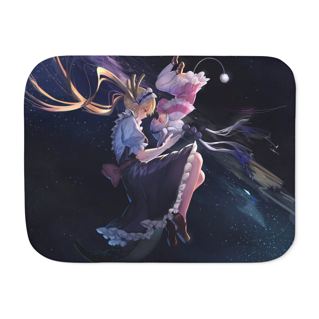 Miss Kobayashi's Dragon Maid Sherpa Blanket