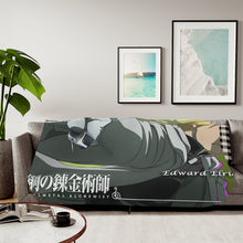 Load image into Gallery viewer, Anime FullMetal Alchemistr Sherpa Blanket
