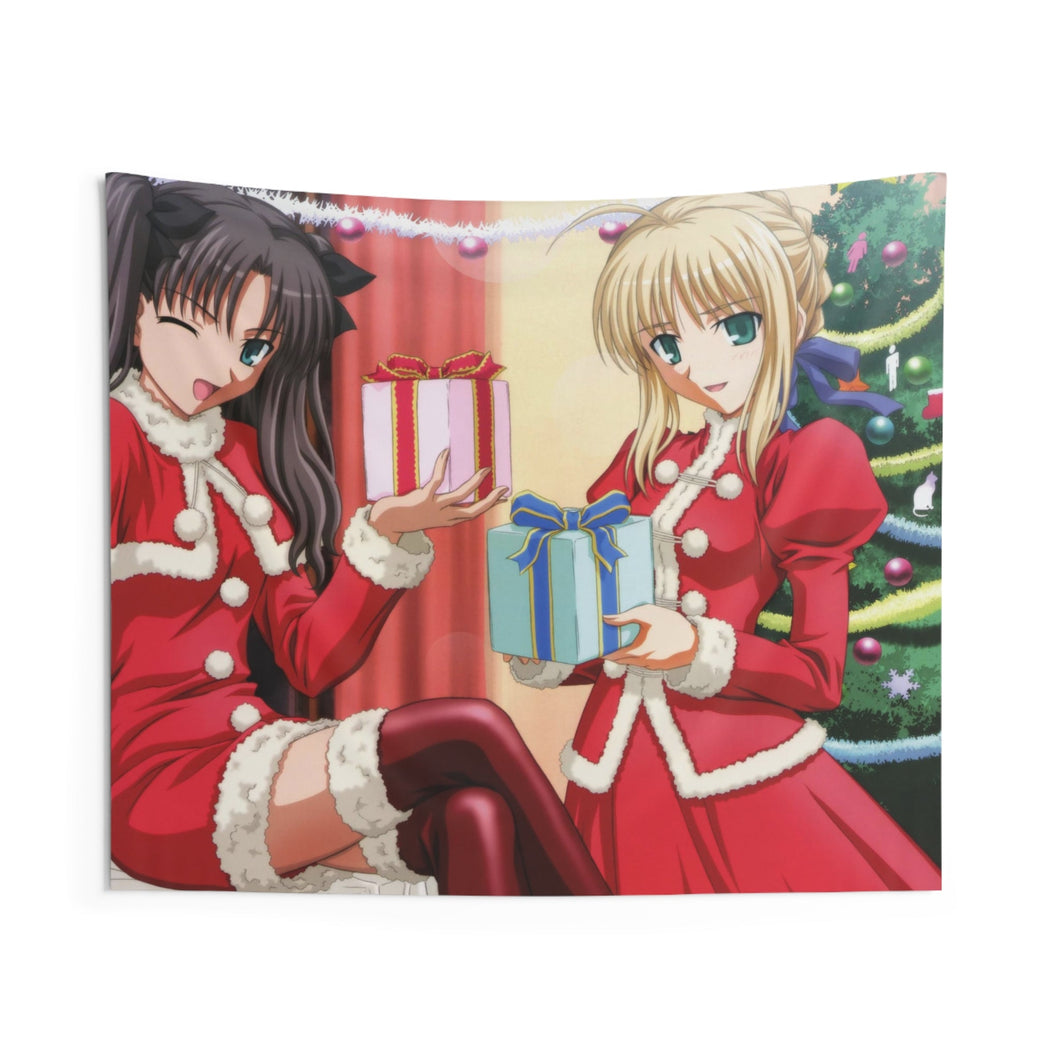 Rin Tohsaka, Saber (Fate Series) Indoor Wall Tapestry