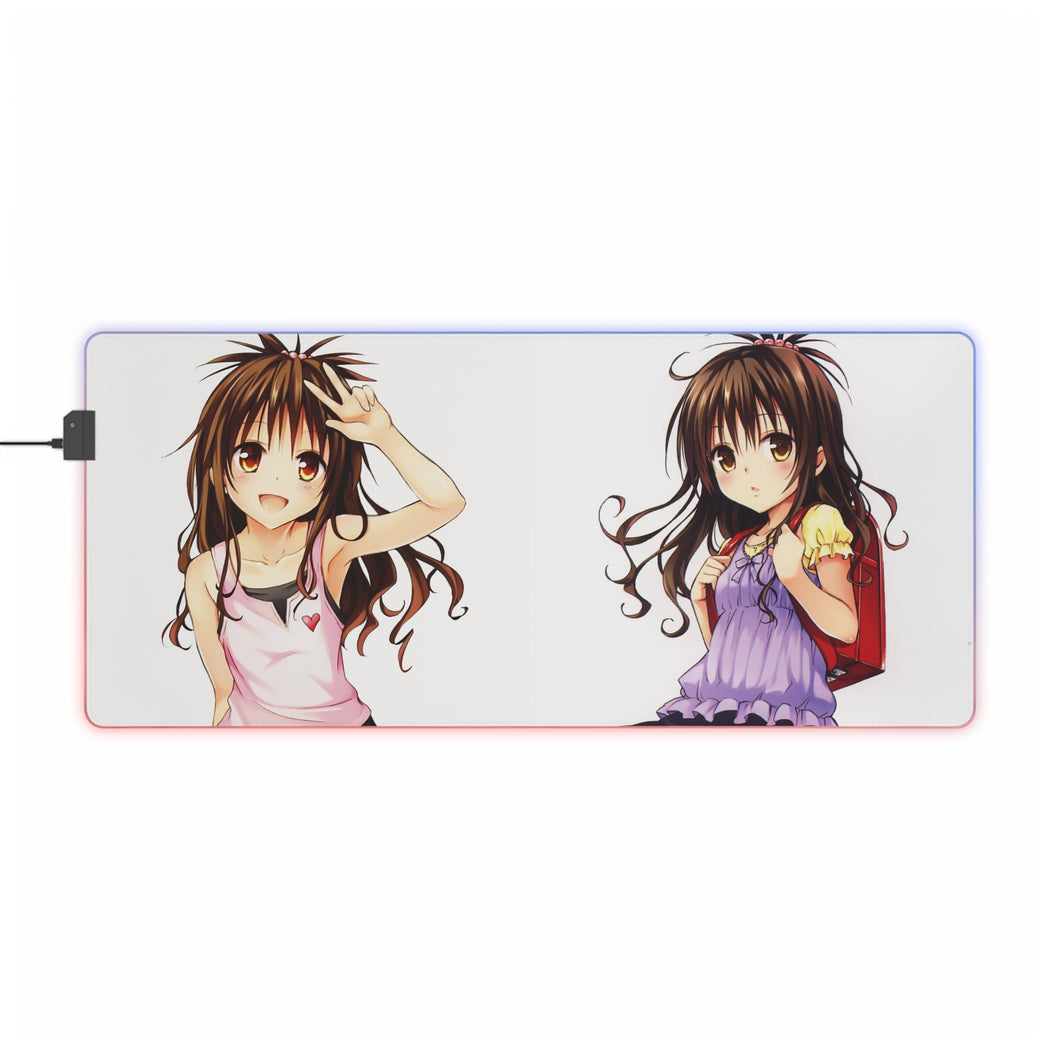 To Love-Ru RGB LED Mouse Pad (Desk Mat)