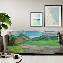 Load image into Gallery viewer, Anime Spirited Awayr Sherpa Blanket
