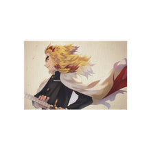 Load image into Gallery viewer, Kyojuro Rengoku Rug
