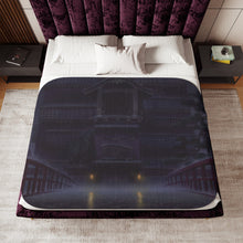 Load image into Gallery viewer, Anime Spirited Awayr Sherpa Blanket

