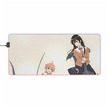 Load image into Gallery viewer, Bloom into You RGB LED Mouse Pad (Desk Mat)
