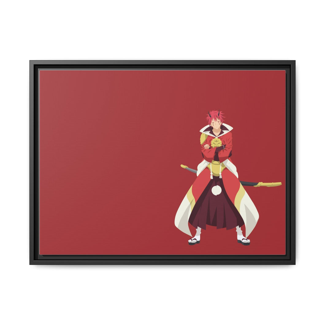 Anime That Time I Got Reincarnated as a Slime Canvas Framed Art Print