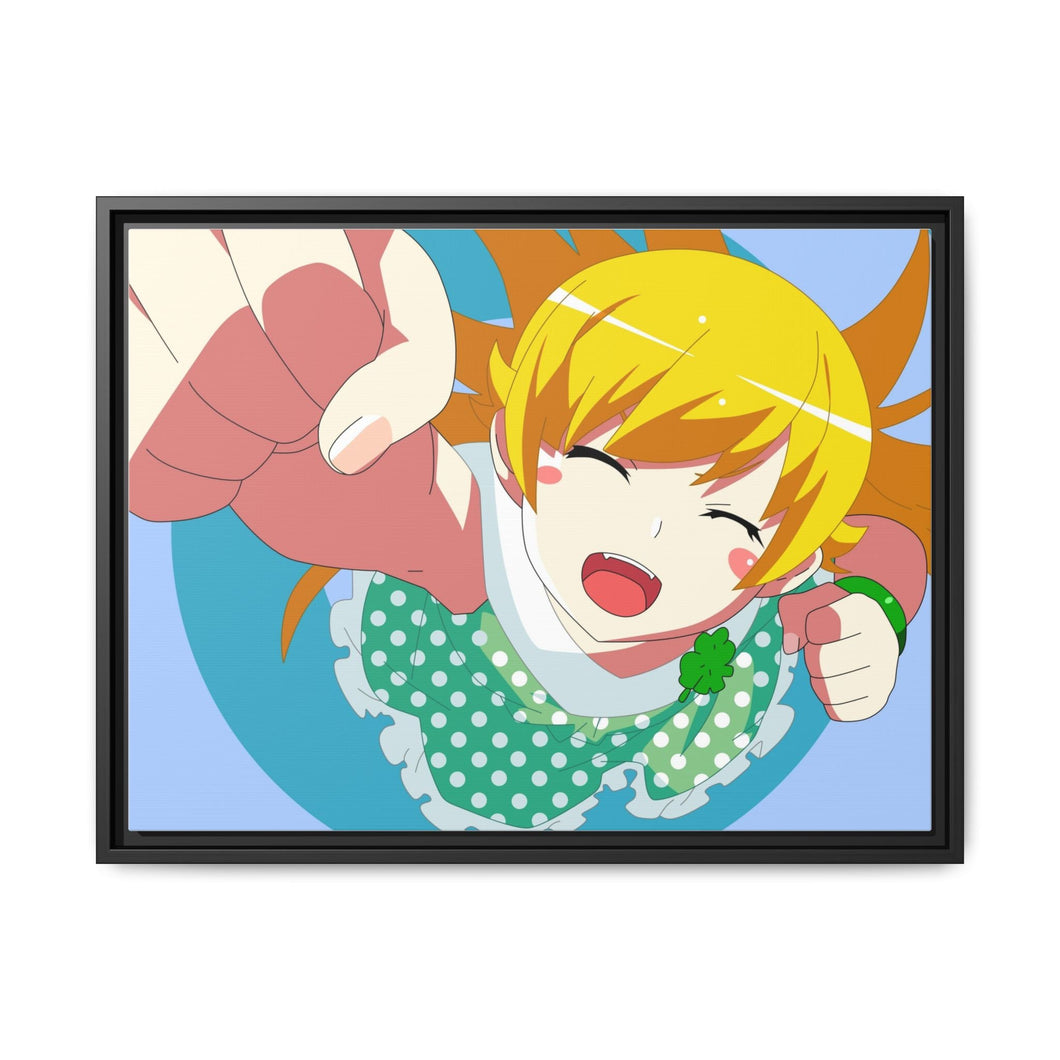 Monogatari (Series) Canvas Framed Art Print