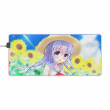 Load image into Gallery viewer, Is The Order A Rabbit? RGB LED Mouse Pad (Desk Mat)
