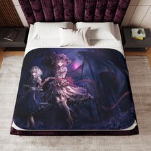 Load image into Gallery viewer, Anime Girls Sherpa Blanket
