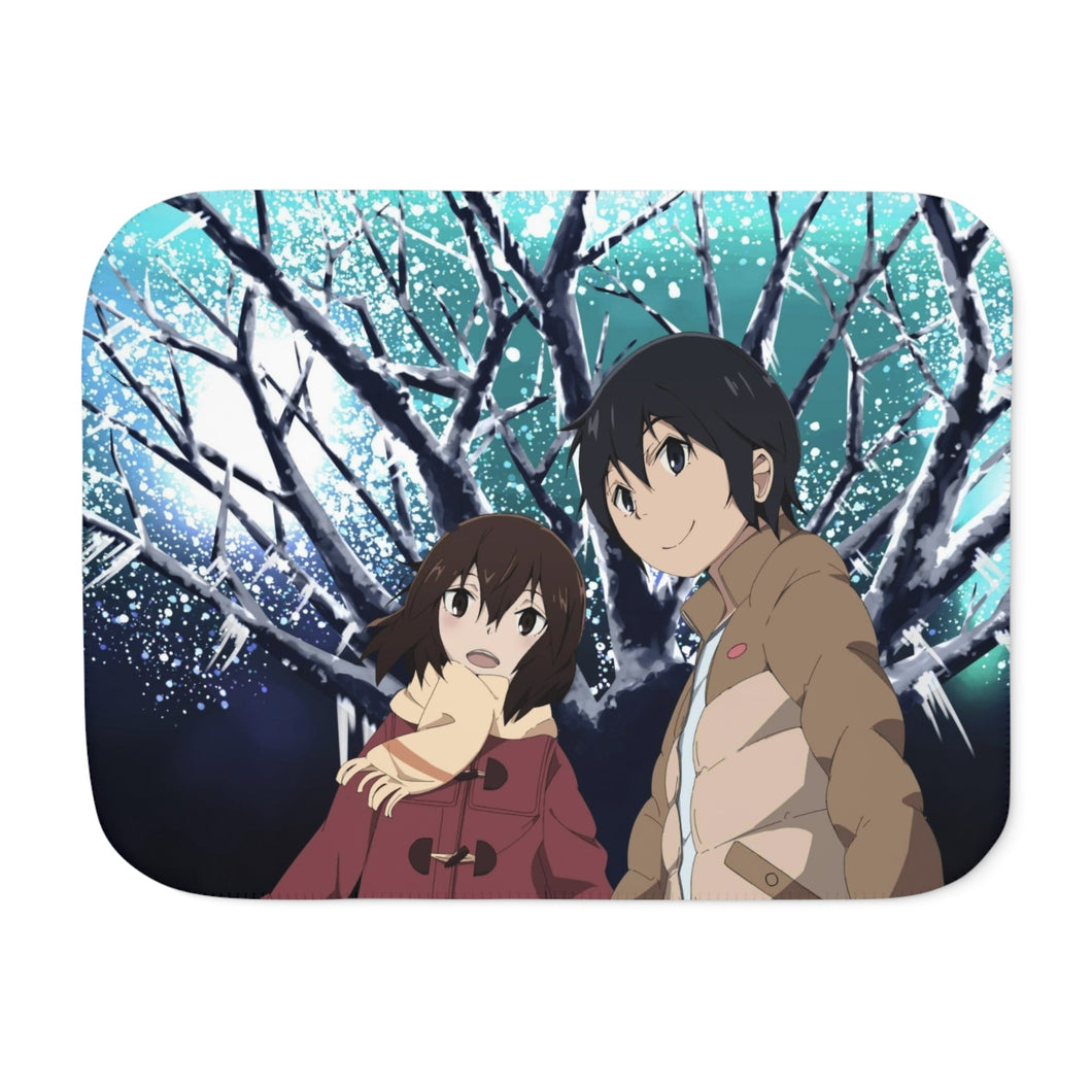 Anime ERASED Sherpa Blanket